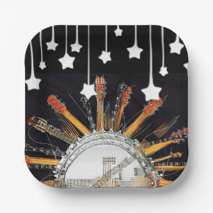 GUITAR STRINGS IN DER SONNE PAPPTELLER