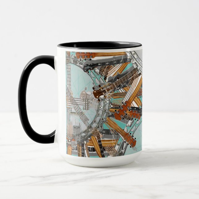 GUITAR STRINGS IN DER SONNE TASSE (Links)