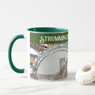GUITAR STRINGS IN DER SONNE TASSE