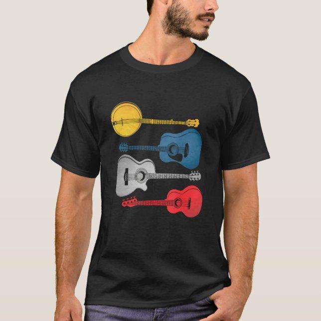 Guitar tshirt, guitar tshirt for men, guitar shirt (Vorderseite)