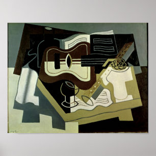 Guitar und Clarinet, 1920 Poster