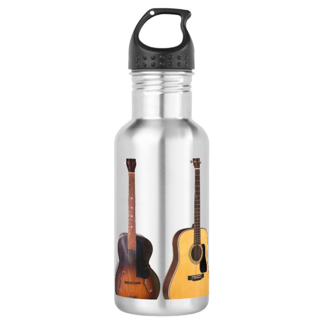 GUITAR-WATER FLASCHE TRINKFLASCHE (Vorderseite)