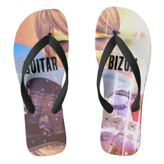 Guitarbizon T-Shirt Flip Flops (Fußbett)