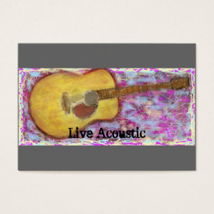 Guitare acoustique en direct