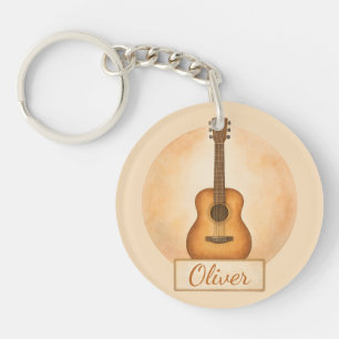 Guitare Acoustique Nom Personnalisé Pour Amoureux 