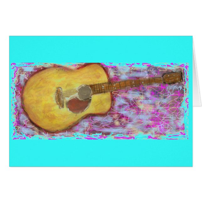 Guitare acoustique Zen (Devant horizontal)