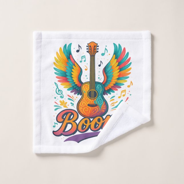 Guitare Boone (Gant de toilette)