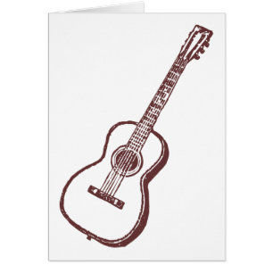 Guitare classique acoustique Brown