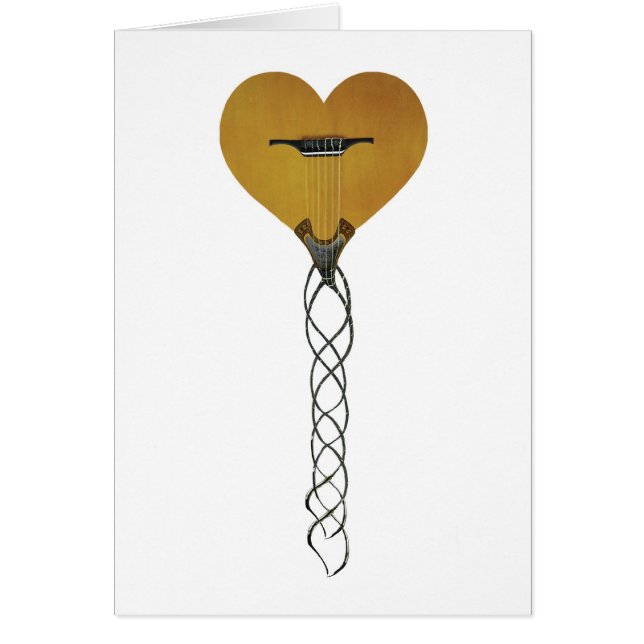 Guitare de coeur (Devant)