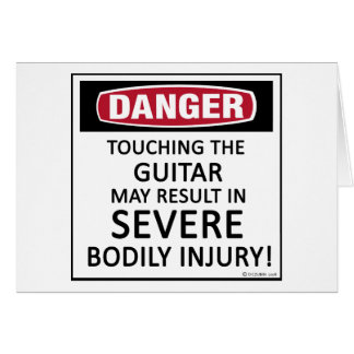Guitare de danger