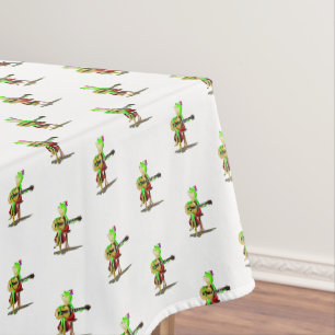 Guitare de grenouille Joueur Nappe Drôle