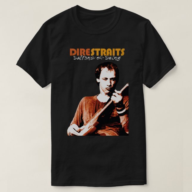 Guitare Dire Straits essentiel T-Shirt (Design vorne)
