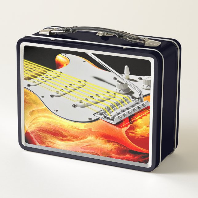 Guitare électrique Art 2 Lunch Box (Dos)