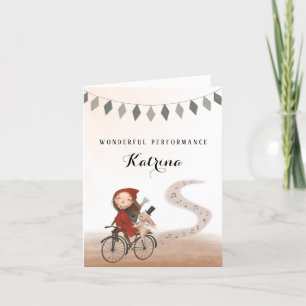 Guitare Félicitations Carte de voeux