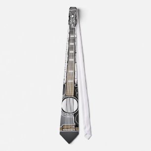 Guitare vintage - cravate