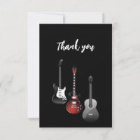 Guitares électriques cool pour musique merci