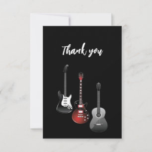 Guitares électriques cool pour musique merci