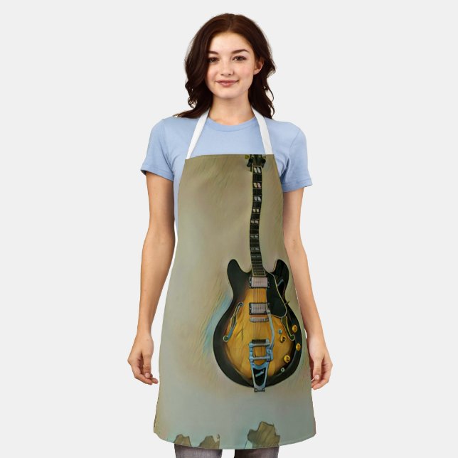 Guitarist gifts schürze (Getragen)