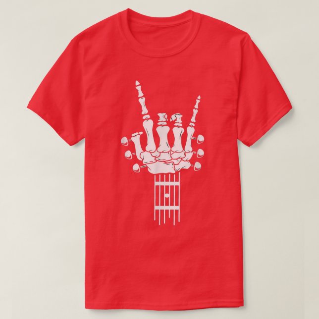 Guitarist Guitar-Player shirt Guitar for kids, men (Design vorne)