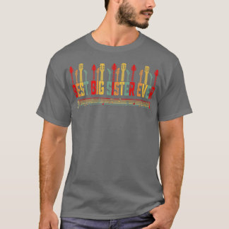 Guitarist Mother Best Big Sister Ever Guitar Mothe T-Shirt
