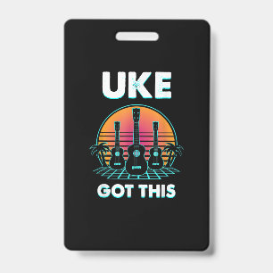 Guitarist Uke Got This Birthday Ausweis