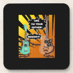 Guitarist Uke I Am Your Father Birthday Getränkeuntersetzer<br><div class="desc">Guitarist Uke I Am Your Father Birthday</div>