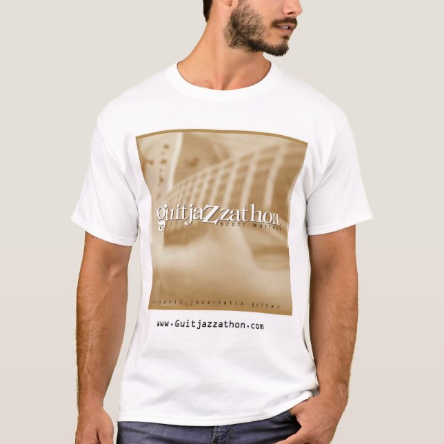 Guitjazzathon CD T-Shirt (Vorderseite)