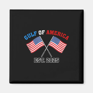 Gul-f Retro of America Est 2025 US-amerikanische F Magnet