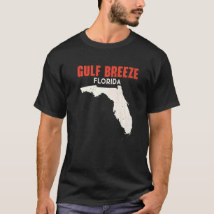 Gulf Breeze Florida USA Staat Amerika Reisen Flori T-Shirt