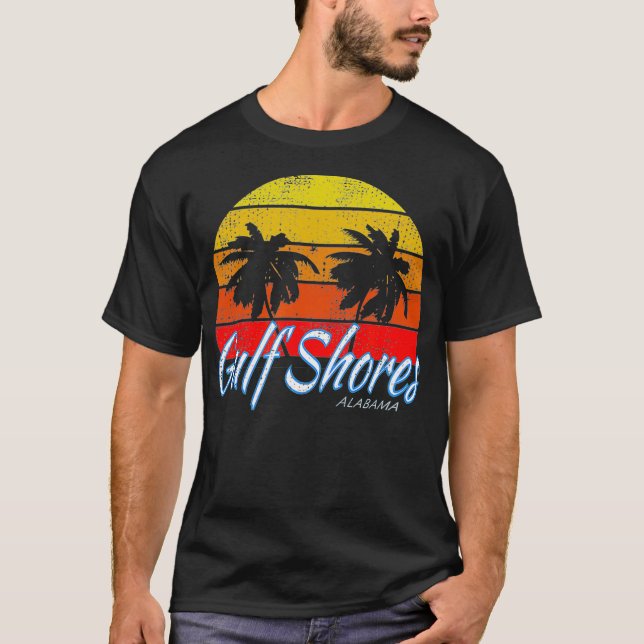 Gulf Shores Alabama   Gulf of Mexico T-Shirt (Vorderseite)