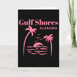 Gulf Shores Alama Urlaub Mädchen  Karte
