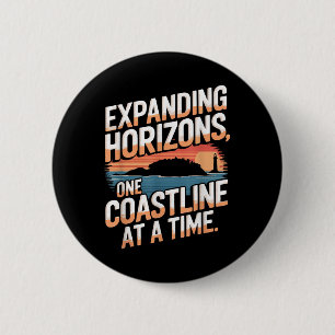 Gulf USA America Humour Trump Patriotic 2025 Button