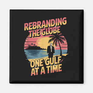 Gulf USA America Humour Trump Patriotic 2025 Pri Magnet