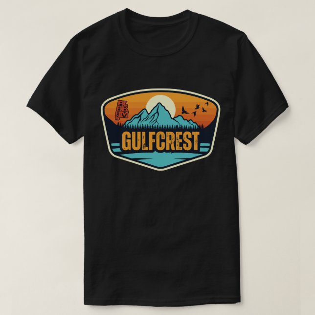 Gulfcrest, Alabama T-Shirt (Design vorne)