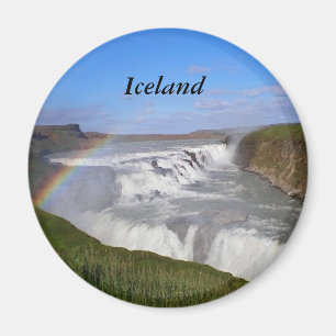 Gulfoss Fälle, Island Magnet