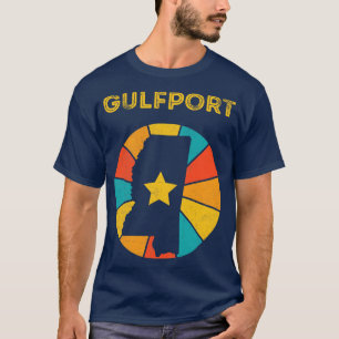 Gulfport Mississippi Vintag Distressed Souvenir 1 T-Shirt