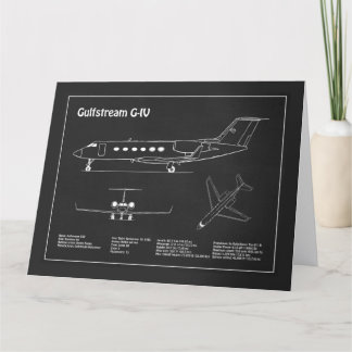 Gulfstream G-IV - Flugzeugkonzepte PD Dankeskarte