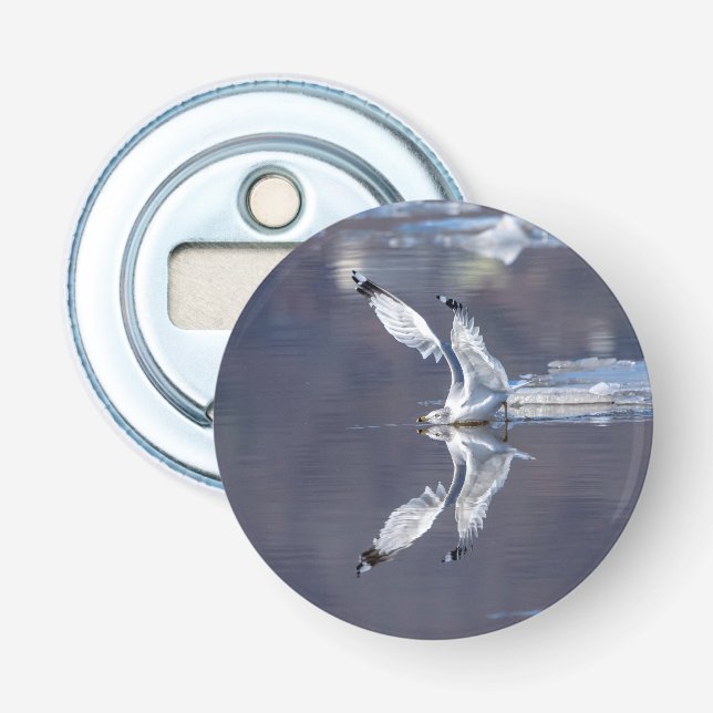 Gull-Reflektionen Flaschenöffner (Vorderseite)