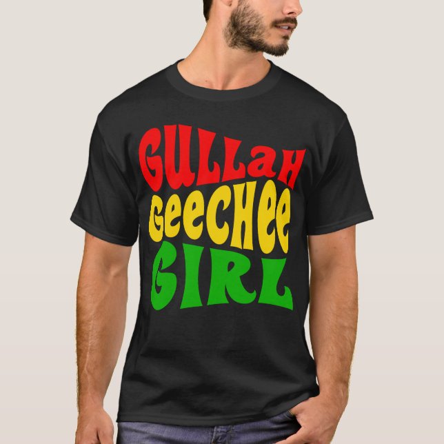 Gullah Geechee Girl Gift T-Shirt (Vorderseite)