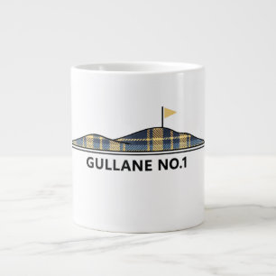 Gullane Golf Schottischer Golf-Geschenk-Tartan Jumbo-Tasse