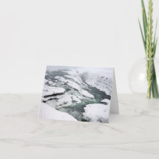 Gullfoss Karte