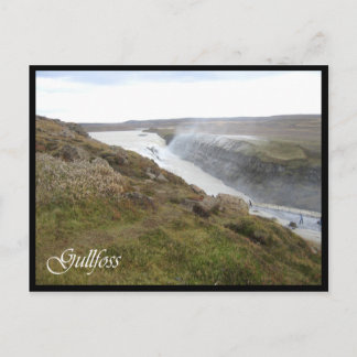 Gullfoss Postkarte