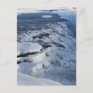 Gullfoss Wasserfall Postkarte