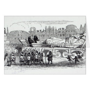 Gulliver transportierte zum Lilliputian