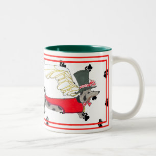 Gullivers Engel Dapple Dackel Pawprint Tasse