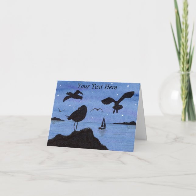 Gulls Dankeskarte (Vorderseite)