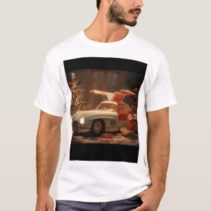 Gullwing-Weihnachten – Klassische Freude in einem T-Shirt