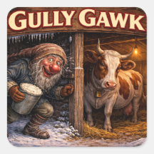 Gully Gawk Icelandic Yule Lad postcard