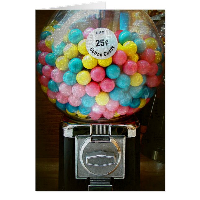 Gum à bonbons en coton (Devant)