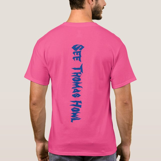 (Gum de bulle) T-shirt STH Logo avec épine dorsale (Dos)